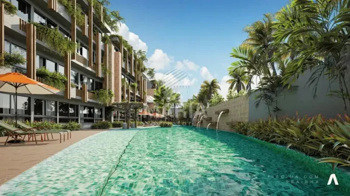 Lançamento! Flat's de condomínio à venda à 1 minuto da Praia de Tamandaré/PE!