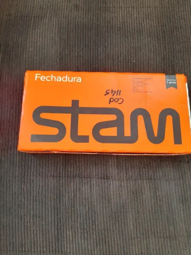 Fechadura nova.