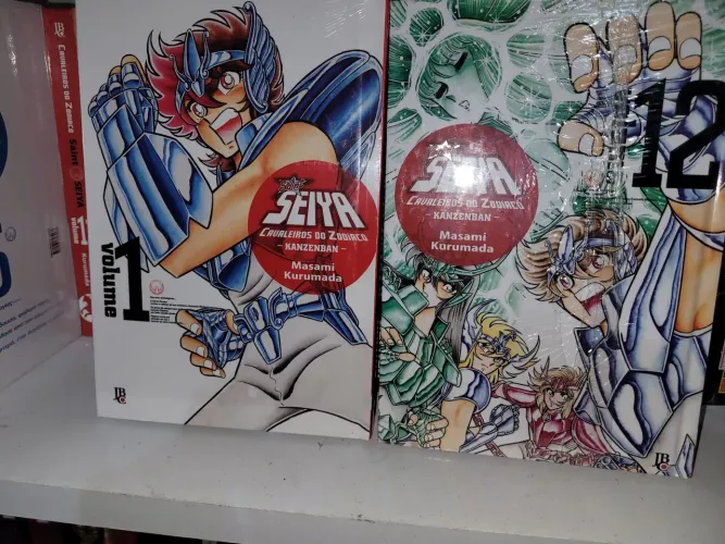 Cavaleiros do Zodiaco kanzenban 1 ao 12
