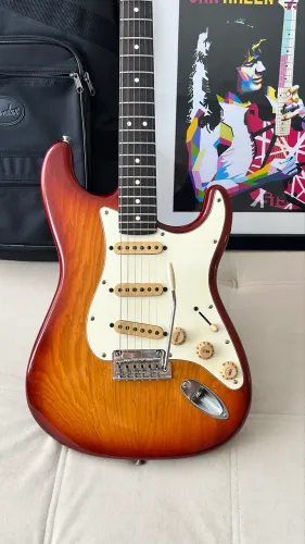 Guitarra Fender American Std + fat50 + Inox