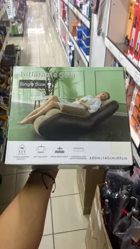 Sofá poltrona inflável