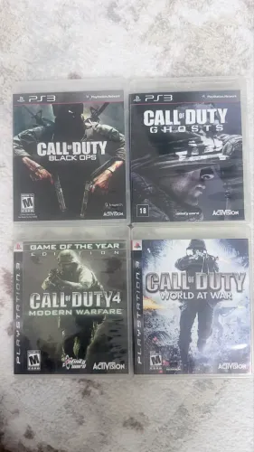 Jogos de PS3 (Mídia Física)