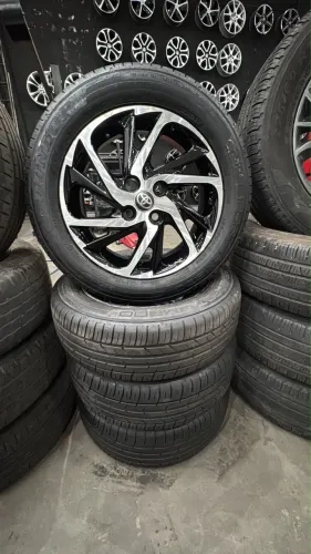 Jogo de Rodas Aro 15 - Toyota Yaris e Etios ?