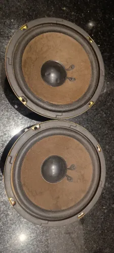 PAR DE WOOFERS LG 6,5" - GRADIENTE SUPER VOLCANIC VC-403 PLUS