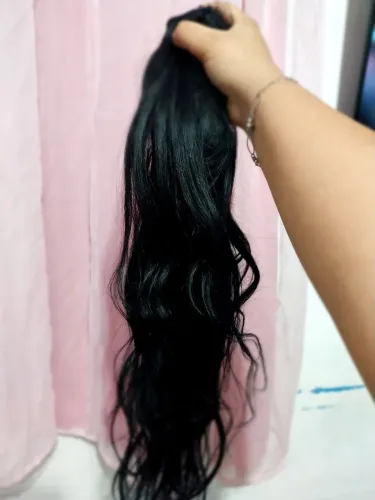 Cabelo humano na tela