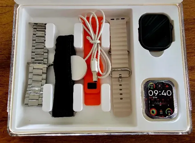 Smartwatch Ultra AI 3 5G Microwear - Completo com Android, Câmera e Acessórios