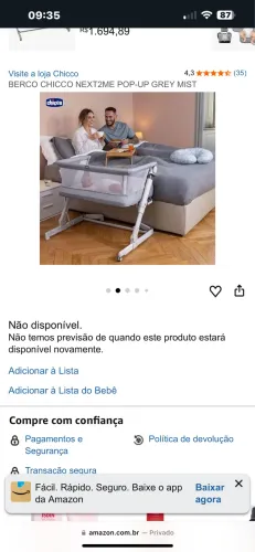 Berço portátil chicco