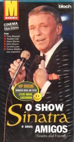 Frank Sinatra Manchete VHS Raridade Lacrado Original
