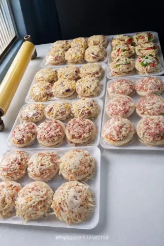 Mini pizza e pizza brotinho 