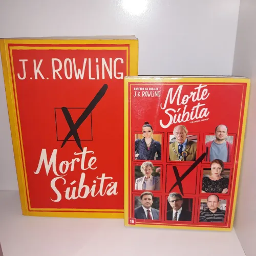 Livro DVD Morte Súbita J. K. Rowling