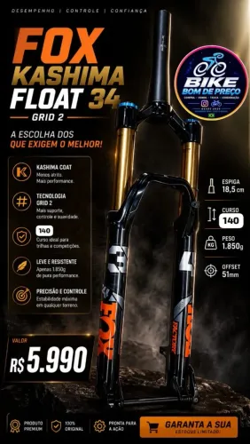 Suspensão Fox KASHIMA