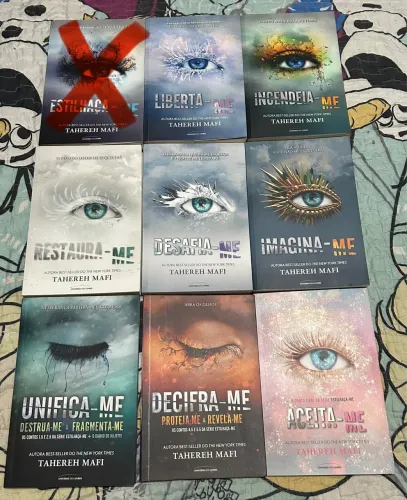 Coleção estilhaça-me  Tahereh Mafi 8 livros 