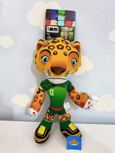 Pelúcia  Zayu Mascote Copa do Mundo 
