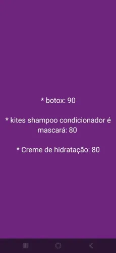 Vendo produtos de cabelo
