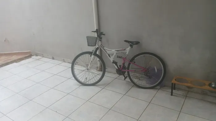 Bicicleta aro 26 ciclismo rosa