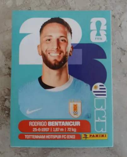 Figurinhas da Copa 2026 ( Rodrigo Bentancur)