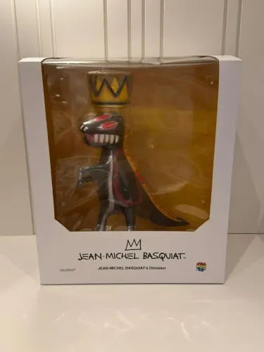 Art Toy Medicom VCD Jean-Michel Basquiat Dinosaur - Novo e Lacrado