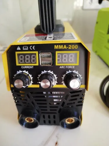 Máquina solda 200 amperes inversora