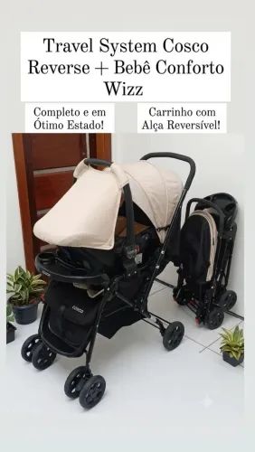Carrinho + Bebê Conforto