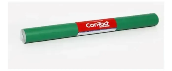 Papel con-tact cores disponiveis Verde  preto, amarelo, azul, branco 