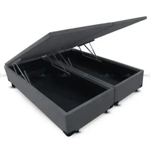 Cama Box Bau Queen Madeira Super Resistente Frete Grátis 