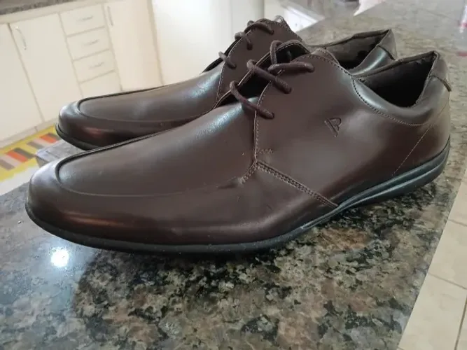 Sapato VR Collezioni Sola em Gel Marrom, Tam 42