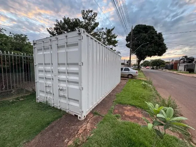 Container Marítmo 6m/20ft Branco (Dourados/MS)