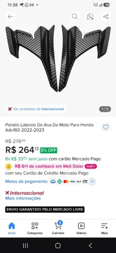 Asa para honda ADV