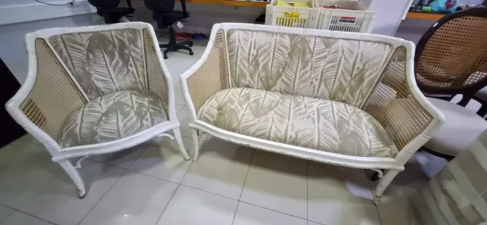 Conjunto Bancos 4 Lugares