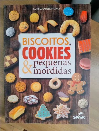 Livro Confeitaria Biscoitos, Cookies e Pequenas Mordidas (confeitaria)