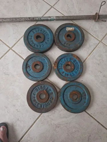 Kit peso e Barra