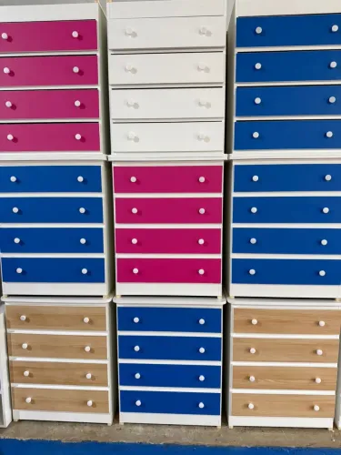 Cômodas em MDF 4 Gavetas
