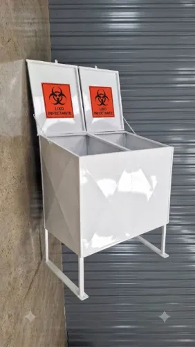 Lixeira para lixo infectantes e resíduos Químicos 
