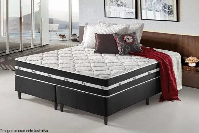 Colchão Queen Black Graphite (imagem ilustrativa)