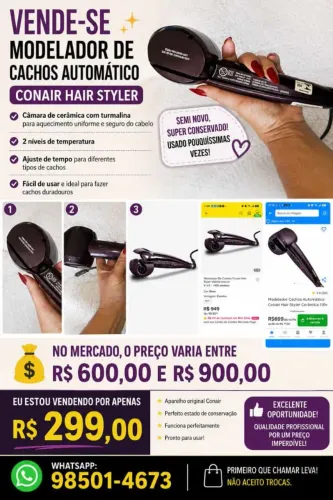 Modelador de cachos