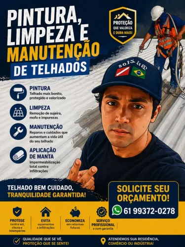 Profissional telhados e goteiras 