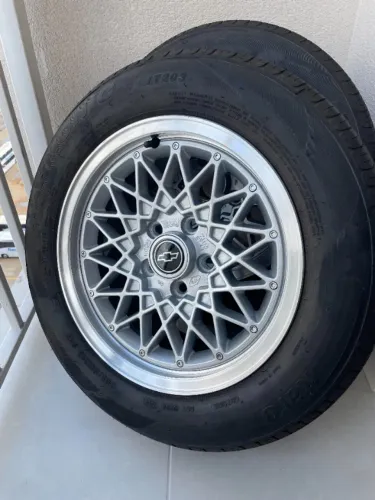 Rodas BBS Originais Omega CD 1993 Aro 15 + Pneus