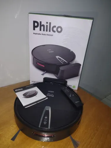 Robo aspirador e passa pano marca philco