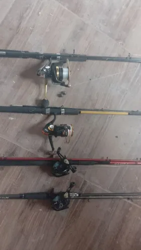 4 varas de pesca