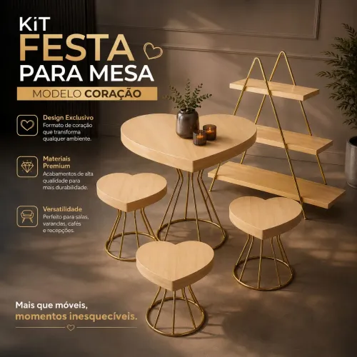Kit Festas para mesa.