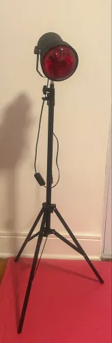 Aparelho Fisioterapia com lâmpada Infravermelho 250w