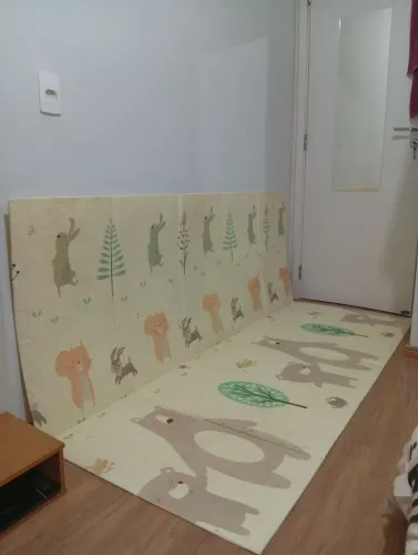 Vendo tapete infantil emborrachado térmico antiderrapante dobrável dupla face