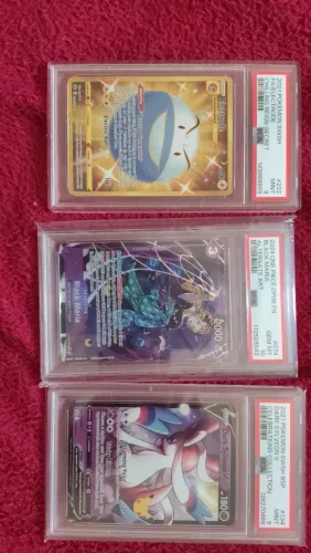 Cartas pokémon graduadas