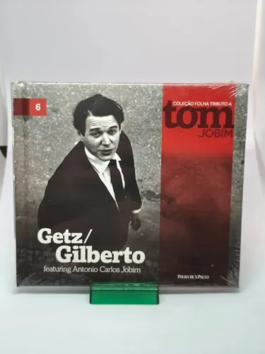 Cd + Livro Getz/gilberto Tom Jobim Coleção Folha Vol 6 Lacrado
