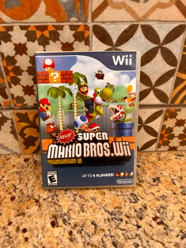 New Super Mario Bros JPN - ORIGINAL - Nintendo Wii