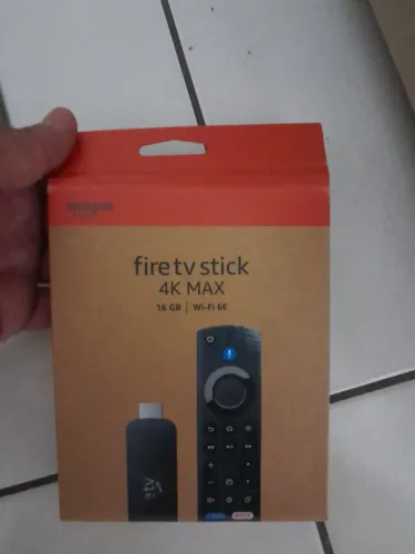 Amazon Fire Stick 4K MAX Novo Lacrado