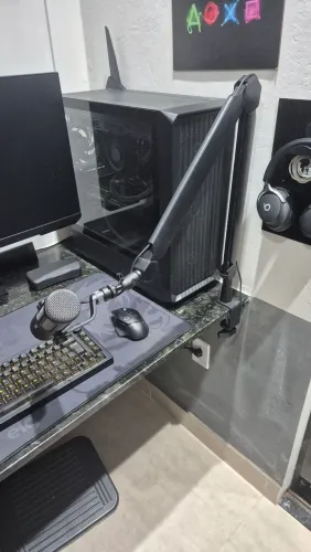 Kit Microfone FIFINE Tank 3 + Braço articulado FIFINE BM66