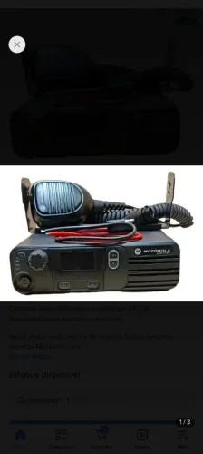 Radio motorola Dgm 6100 vhf