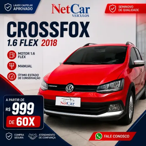Volkswagen Crossfox 1.6 T. Flex 16V 5P 2018