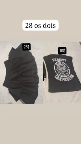 Desapego! Vestido, saia, tube top, colar, livros.